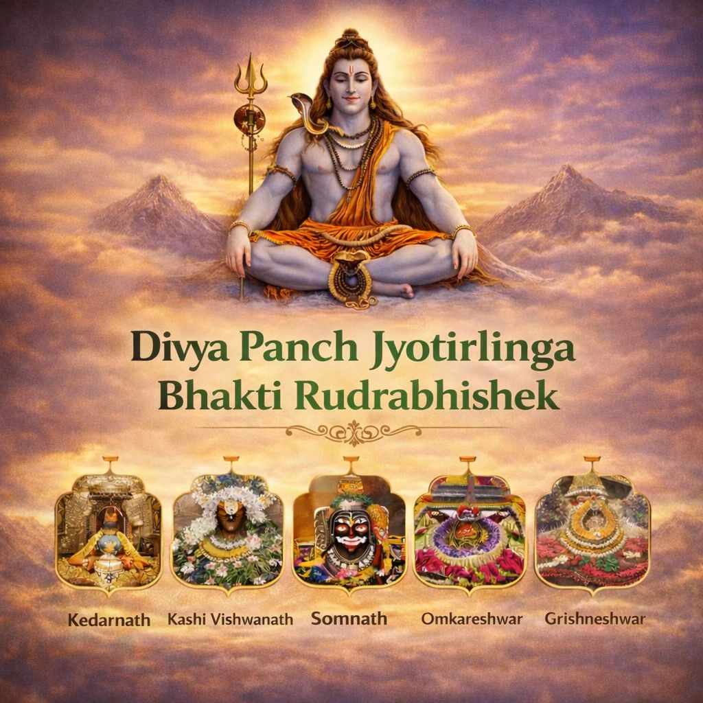 Divya Panch Jyotirlinga Bhakti Rudrabhishek