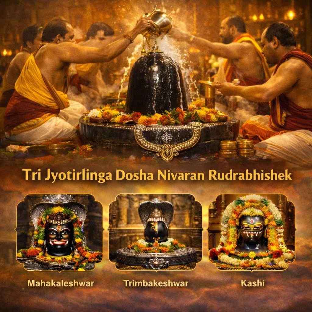 Tri Jyotirlinga Dosha Nivaran Rudrabhishek